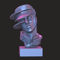 STL file Jotaro Cat - The battle Cats style - Diamond is unbreakable 🐱・3D  print design to download・Cults