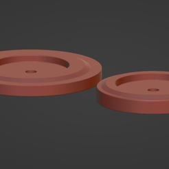 image-1.png Free STL file 27mm to 40 and 50mm base adapters for Space Fights・3D printable design to download