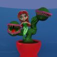 poison.645.jpg STL-Datei Poison Ivy・Design für 3D-Drucker zum herunterladen