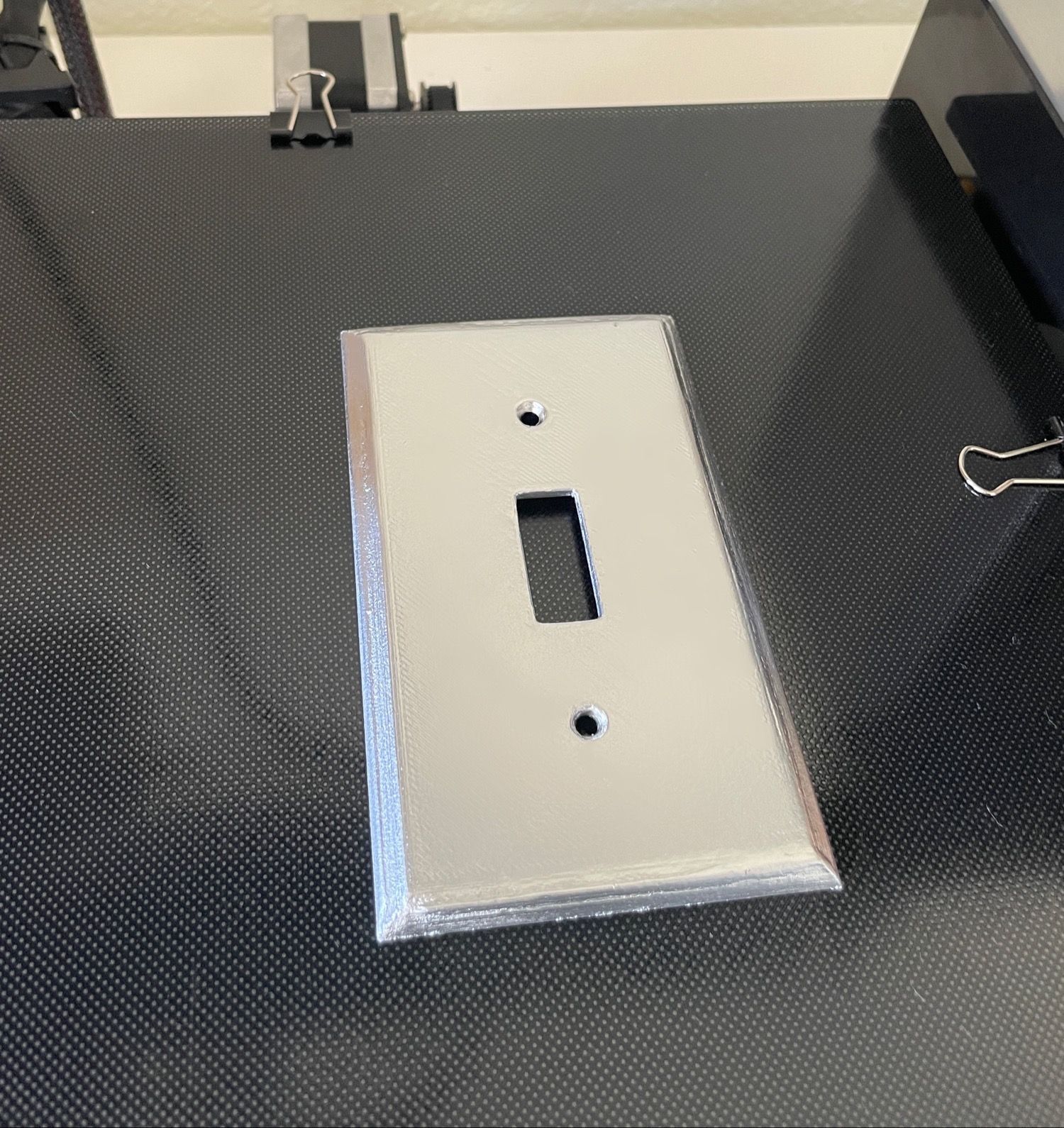 Free STL file Light Switch Plate・3D print design to download・Cults