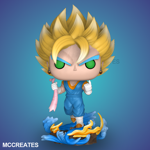 Pop Dragon Ball Z Ssj Blue Vegito Pop Pop Dragon Ball Z Vegito