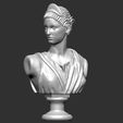 ooooooo.jpg Artemis Diana Bust Head Greek Roman Goddess Statue Handmade Sculpture
