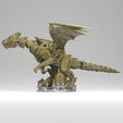 006.jpg Mechanical Steampunk Dragon – Moving 3D Printable Model (FDM)