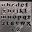 IMG_2518.jpeg Airbrush Stencil  - Alphabet - font style 1