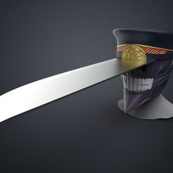 KatanaMan-3Demon.jpg Файл 3D Шлем Katana Man - Chainsaw Man・Модель для загрузки и 3D-печати