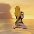 wip10.jpg princess zelda - swimsuit - hyrule warriors 3d print figurine 3D print model