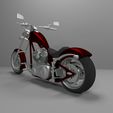 11.jpg Big Dog K9 Chopper Motorcycle 3D Model For Print