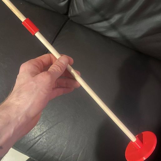 BHO 3" Column Packing/Tamping Tool - 3D model önizlemesi