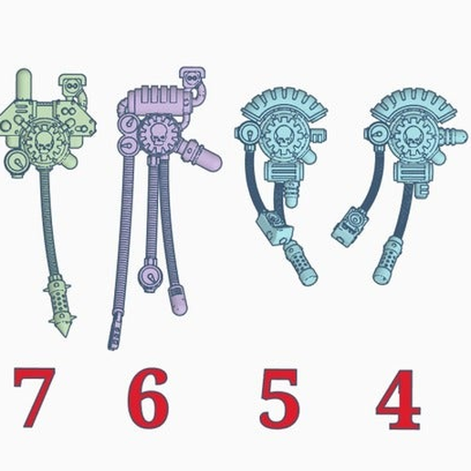 Mars Robot Monk PowerBackpack Pack 3D model