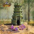 DrowForestwithLogo.jpg Drow Dice Tower - SUPPORT FREE!
