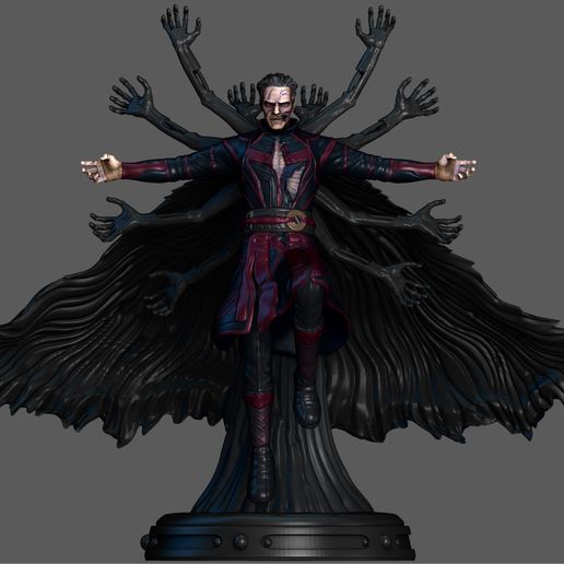 🩺 DOUTOR ESTRANHO ZOMBIE MULTIVERSO DA LOUCURA MARVEL MCU MODELO