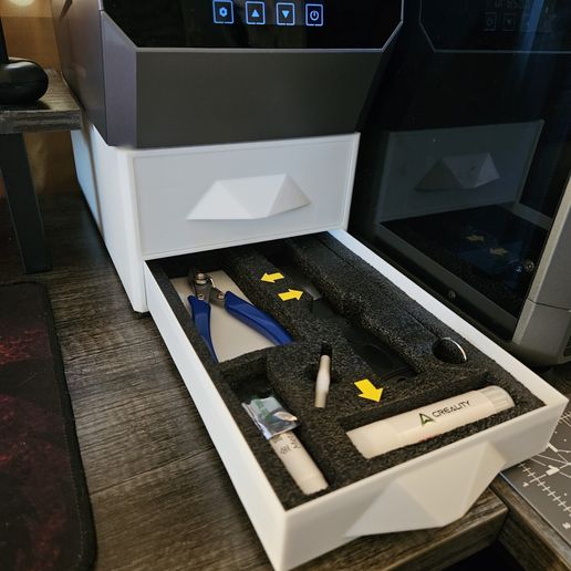🔧 Simple Drawer Set・Free STL File for 3D printing・Cults