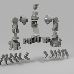 6c9e8181-d01c-47df-838b-f93582521050.png Archivo OBJ Kit de mejora Grabby-Boi para Redemptor Dreadnought・Modelo de impresión 3D para descargar