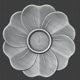 C.png Flower Shaped Tray V2 - 3D STL Files For CNC and 3D Printer
