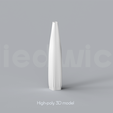 B_3_Renders_1_.png Niedwica Vase Set B_1_10 | 3D printing vase | 3D model | STL files | Home decor | 3D vases | Modern vases | Floor vase | 3D printing | vase mode | STL  Vase Collection