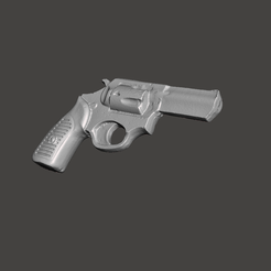 1012.png Ruger Sp 101 Real Size 3D Gun Mold