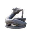 Serpent-Fountain-A-Mystic-Pigeon-Gaming-2.jpg Sea Serpent Water Fountains and Statues Fantasy Tabletop Miniatures