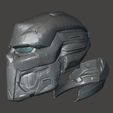 7.png Dead Space Level 6 Helmet - Functional Cosplay mask - Ultra High Detailed STL by gameqraft