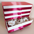 2023-06-03-12.36.54-min.png Archivo STL Cajones bicolor Organizador Almacenaje 'Jelly tops・Plan para descargar y imprimir en 3D