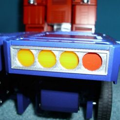 Optimus-rear-lights-frame-closeup.jpg Truck rear light frames - for Robosen Elite Optimus Prime