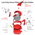 LPHP_04.png Low Poly Hover Pilder_Echo Dot (4th & 5th Gen) Holder