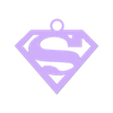 PYC3D-SUPERMAN-KEYCHAIN.stl SUPERMAN KEYCHAIN
