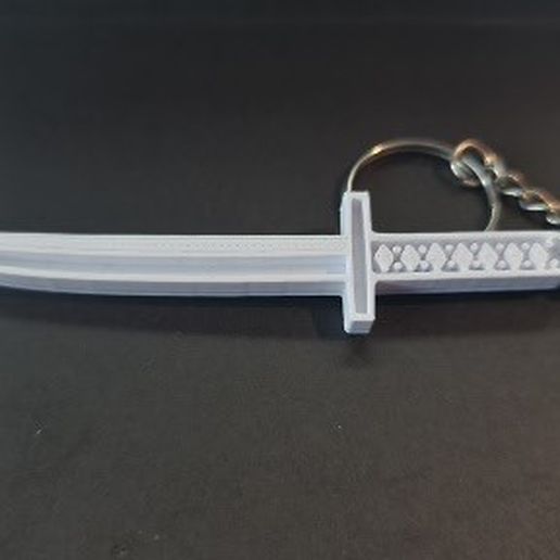 Zoro Sword Keychain 3D model