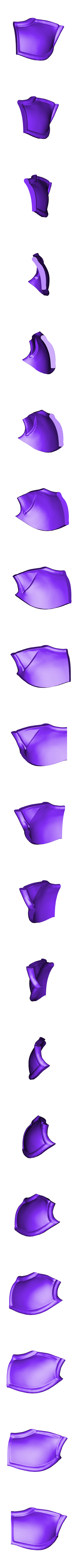 Vegetaamorv2_5.stl Vegeta Rüstung - Dragon ball Z - Für Cosplay - Version 2 3D-Druck Modell