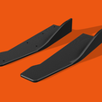 6.png Universal 50CM Length Car Side Splitter For Audi BMW E90 For VW Golf 5 6