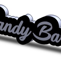 1.jpg STL file CANDY BAR / CANDY BUFFET・Template to download and 3D print