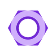 nut_be3D.stl Screw and Nut