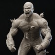 Cage_Clay_05.png Luke Cage 3D print fan-art statue 3D print model