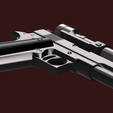 2.png Residual Evil 4: Remake - Killer 7 handgun 3D model