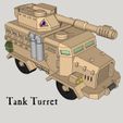 6mm-Muskox-MRAP-Tank-Turret.jpg 6mm & 8mm Muskox MRAP Vehicles