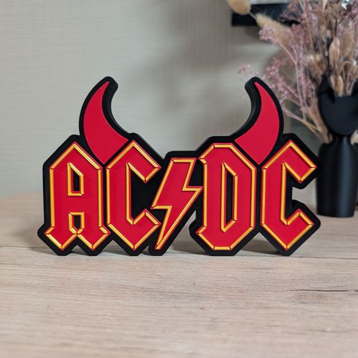 Acdc horns logo design Fanart