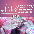SyndraSB04.png Accessoires Spirit Blossom Syndra League of Legends Fichiers STL