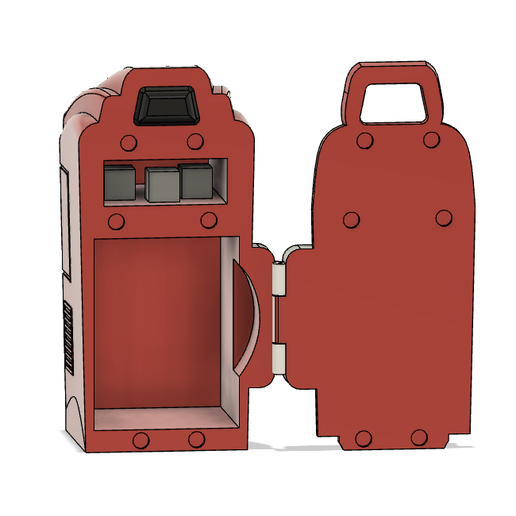 Hinged-door-1.png Nuka Cola Vending Machine MTG Commander Deck Box