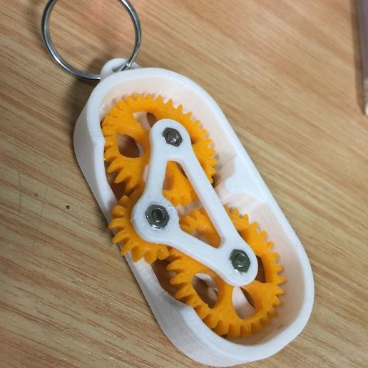 IMG_2352.JPG Fidget Gear Keyring