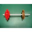 05-Rotor-Assy01.jpg Turbojet Engine, 1st Generation, Double-Sided Impeller type