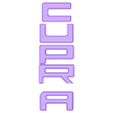P  avant.stl Cupra logo