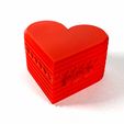 IMG_9171.jpg Decorative Valentines Day Heart Box w/Print-In-Place Hinges | Heart Shaped Gift Box
