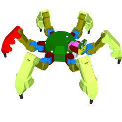 Robonoid-Hexapod-H1-Tibia-01.png Hexapod Robot - H1 - Tibia Left & Right