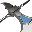 Silver-Axe-v2-3.png DEDUE Silver Axe STL FILES [Fire Emblem: Three Houses]