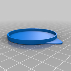 STL file Simple Modern Lid Topper・3D print design to download・Cults