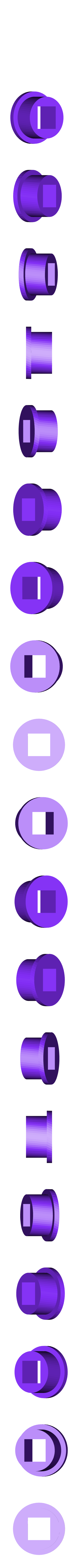 Axle_Cap.stl Geared Heart, Hand Crank Edition