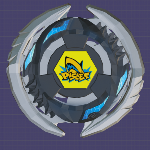 BEYBLADE X thermal pisces remake x-over(metal fight beyblade)