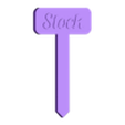 Stock.stl Plant Sign - v2