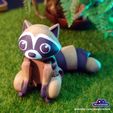 4.jpg RACCOON, ARTICULATED TOY, PRINT-IN-PLACE, CUTE-FLEXI