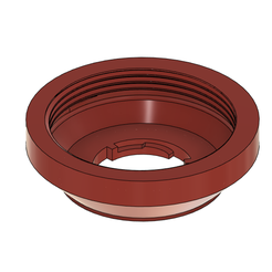 3Madapter.PNG Free STL file Filters Mask L N95 adapter to 3M series 3M 6000/6500/7500/7800/FF-400 series・3D print design to download