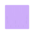 bandeja de prismas - tablero.stl Rectangular Prism Tray